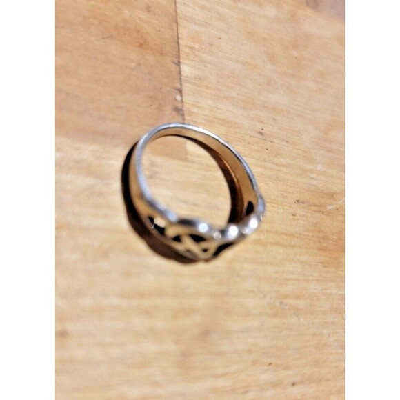 Celtic Knot Sterling Silver Ring Band Artisan Craft Quality Ring sz 6 - Picture 12 of 15